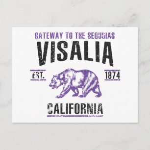 Carte Postale Visalia