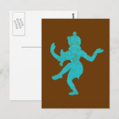 Carte Postale Vishnu (Devant / Derrière)