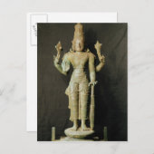 Carte Postale Vishnu, Late Chola (Devant / Derrière)