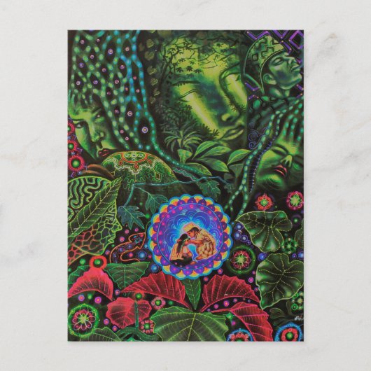 Carte Postale Vision Ayahuasca (Devant)