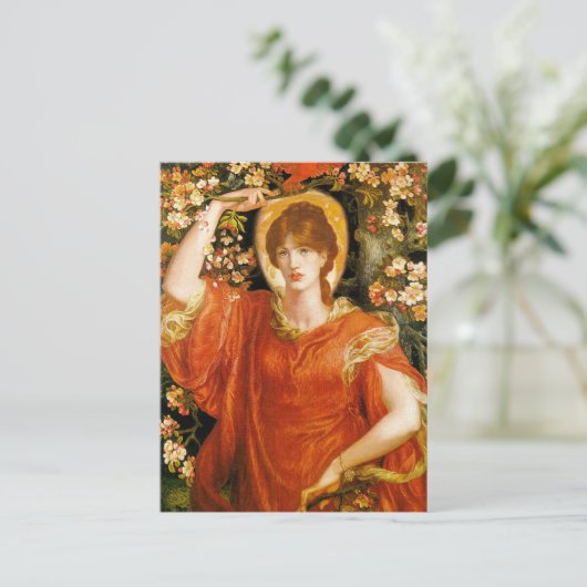 Carte postale : Vision de Fiammetta (Debout devant)