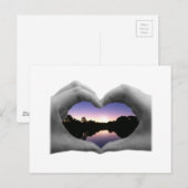 Carte Postale Vision de l'amour (Devant / Derrière)