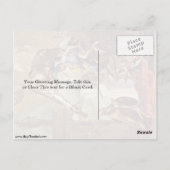 Carte Postale Vision De Saint Clément Par Giovanni Battista Tiep (Dos)