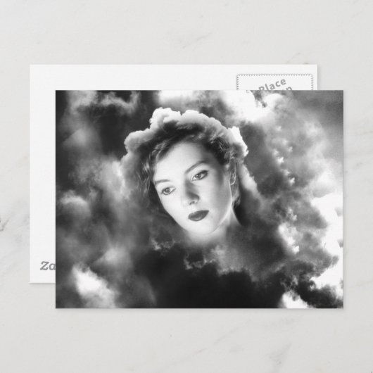 Carte Postale Vision du cloud (Devant / Derrière)