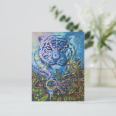 Carte Postale Vision du tigre (Debout devant)