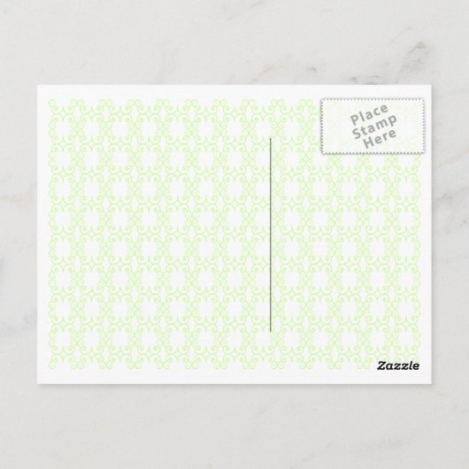 Carte Postale Vision Foret Psychédélique (Dos)