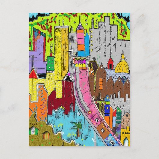 Carte Postale Vision Medellin Colombie (Devant)