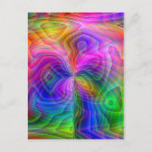 Carte Postale Vision psychédélique (Devant)