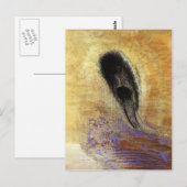Carte Postale Vision sous-marine par Odilon Redon (Devant / Derrière)