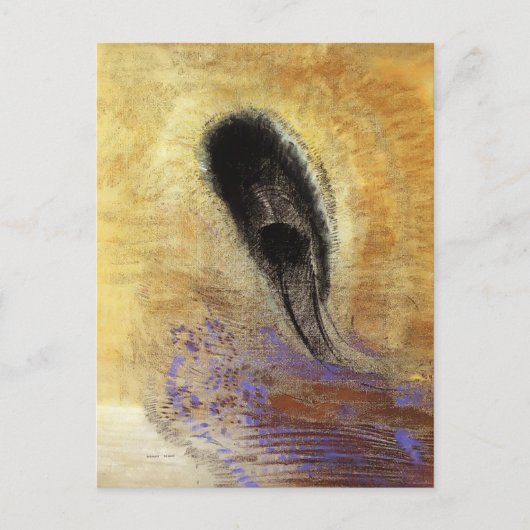 Carte Postale Vision sous-marine par Odilon Redon (Devant)