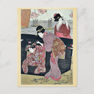 Carte Postale Visionnement de cerise chez Gotenyama par