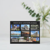 Carte Postale Visions de St Augustine, Floride (Debout devant)
