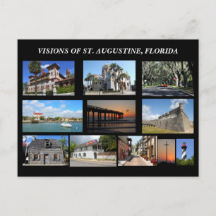 Carte Postale Visions de St Augustine, Floride