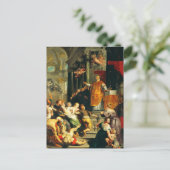 Carte Postale Visions d'Ignace par Peter Paul Rubens (Debout devant)