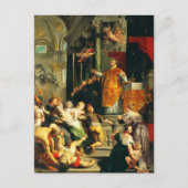 Carte Postale Visions d'Ignace par Peter Paul Rubens (Devant)