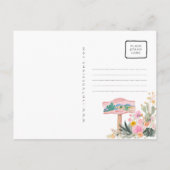 Carte Postale Visit México Watercolor Travel Postcard (Dos)