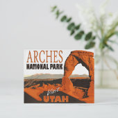 Carte Postale Visit Utah, Arches National Park, (Debout devant)