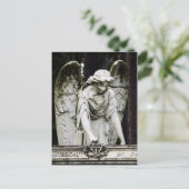 Carte postale Visite Angel (Debout devant)