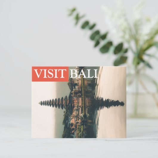 Carte Postale Visite Bali (Debout devant)