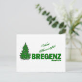 Carte Postale Visite Bregenz, Autriche (Debout devant)