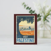 Carte Postale Visite de la Palestine (Debout devant)