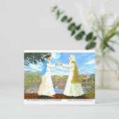 Carte Postale Visite de Marie à Elizabeth (Debout devant)