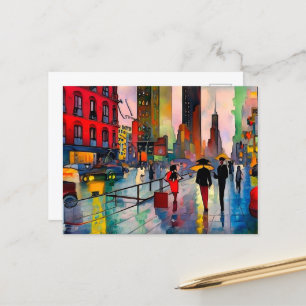 Carte Postale Visite de New York City