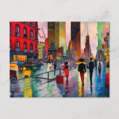 Carte Postale Visite de New York City (Devant)