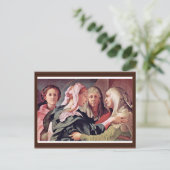 Carte Postale Visite De Pontormo Jacopo (Debout devant)