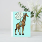 Carte Postale "Visite du docteur" (Debout devant)