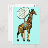 Carte Postale "Visite du docteur" (Devant / Derrière)