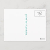 Carte Postale "Visite du docteur" (Dos)