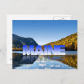 Carte Postale Visite du Maine (Devant / Derrière)