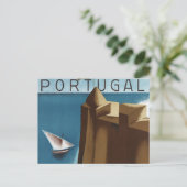 Carte Postale Visite Estoril Cascais Portugal (Debout devant)