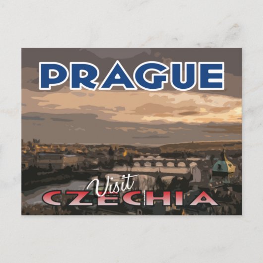 Carte Postale Visite... Prague, Czechia (Devant)