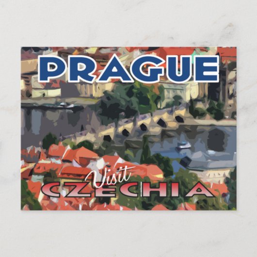 Carte Postale Visite... Prague, Czechia (Devant)