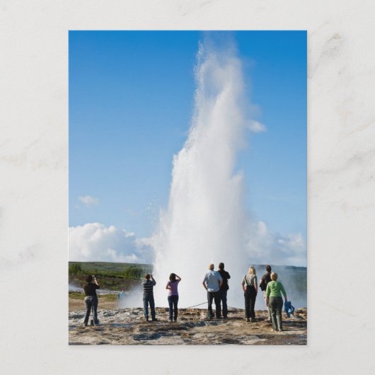 Carte Postale Visite touristique de Strokkur (Devant)