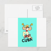 Carte Postale Visiter Cuba Vintage voyage (Devant / Derrière)