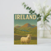 Carte Postale Visiter Irlande Sheep (Debout devant)