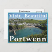Carte Postale Visiter la belle Portwenn (Devant / Derrière)