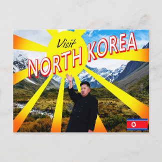 Carte Postale Visiter la Corée du Nord