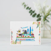 Carte Postale Visiter la Corée du Sud (Debout devant)