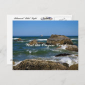 Carte Postale Visiter la côte de l'Oregon (Devant / Derrière)