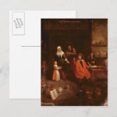 Carte Postale Visiter le médecin (Devant / Derrière)