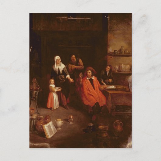 Carte Postale Visiter le médecin (Devant)