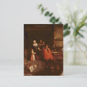 Carte Postale Visiter le médecin (Debout devant)