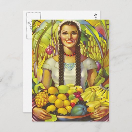 Carte Postale Visiter le Mexique (Devant / Derrière)