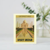 Carte Postale visiter l'inde (Debout devant)