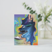 Carte Postale Visiteurs de l'espace (Debout devant)