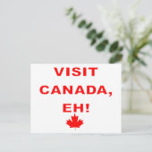 Carte Postale Visitez Canada Eh ! (Debout devant)